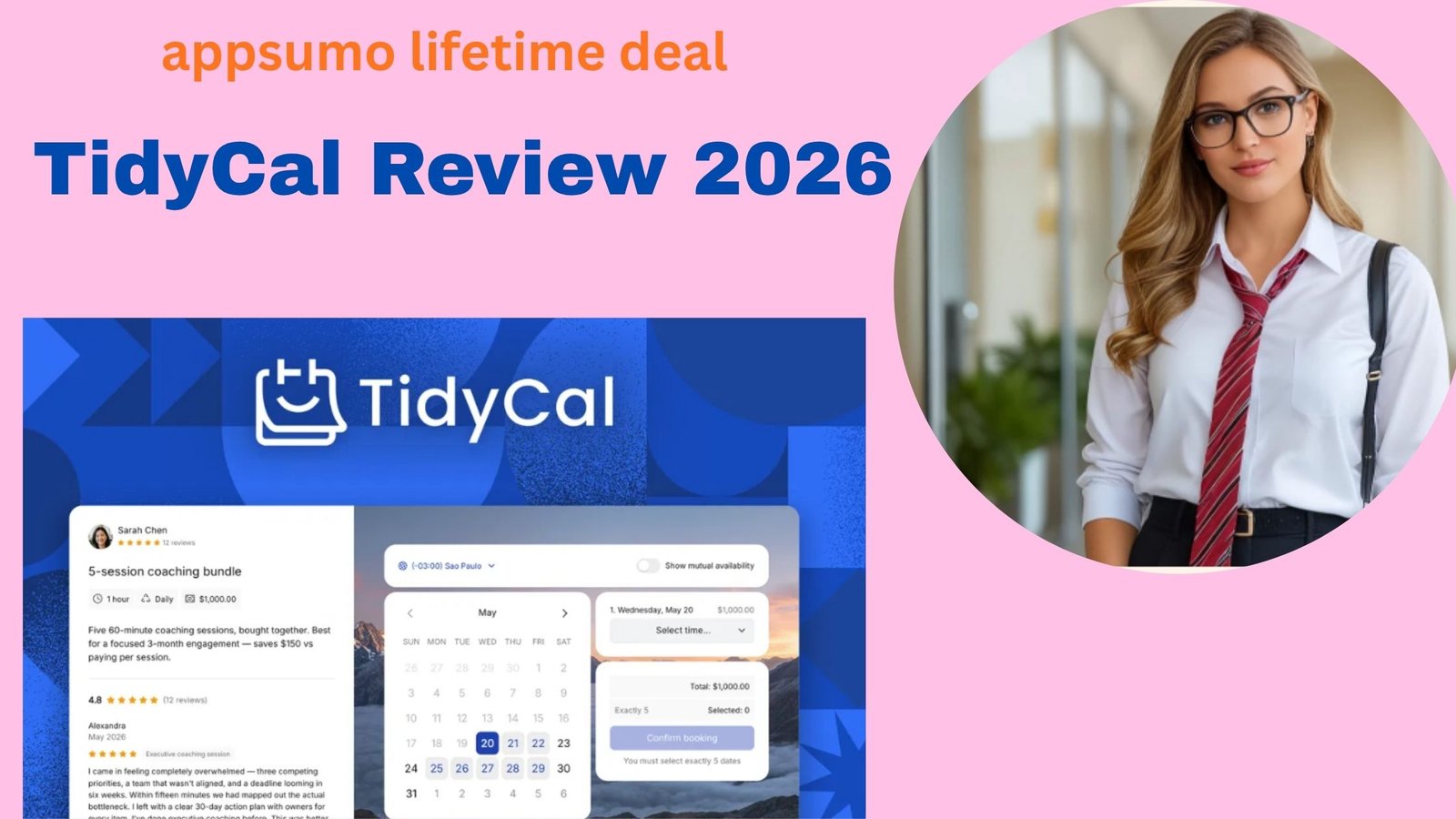 TidyCal Review 2026