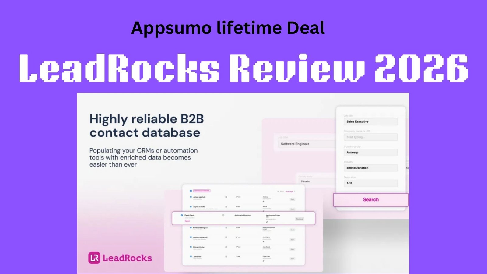 LeadRocks Review 2026